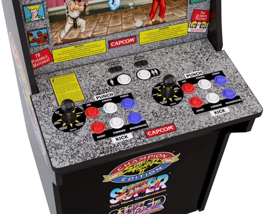 Panel de control Arcade1UP Street Fighter II