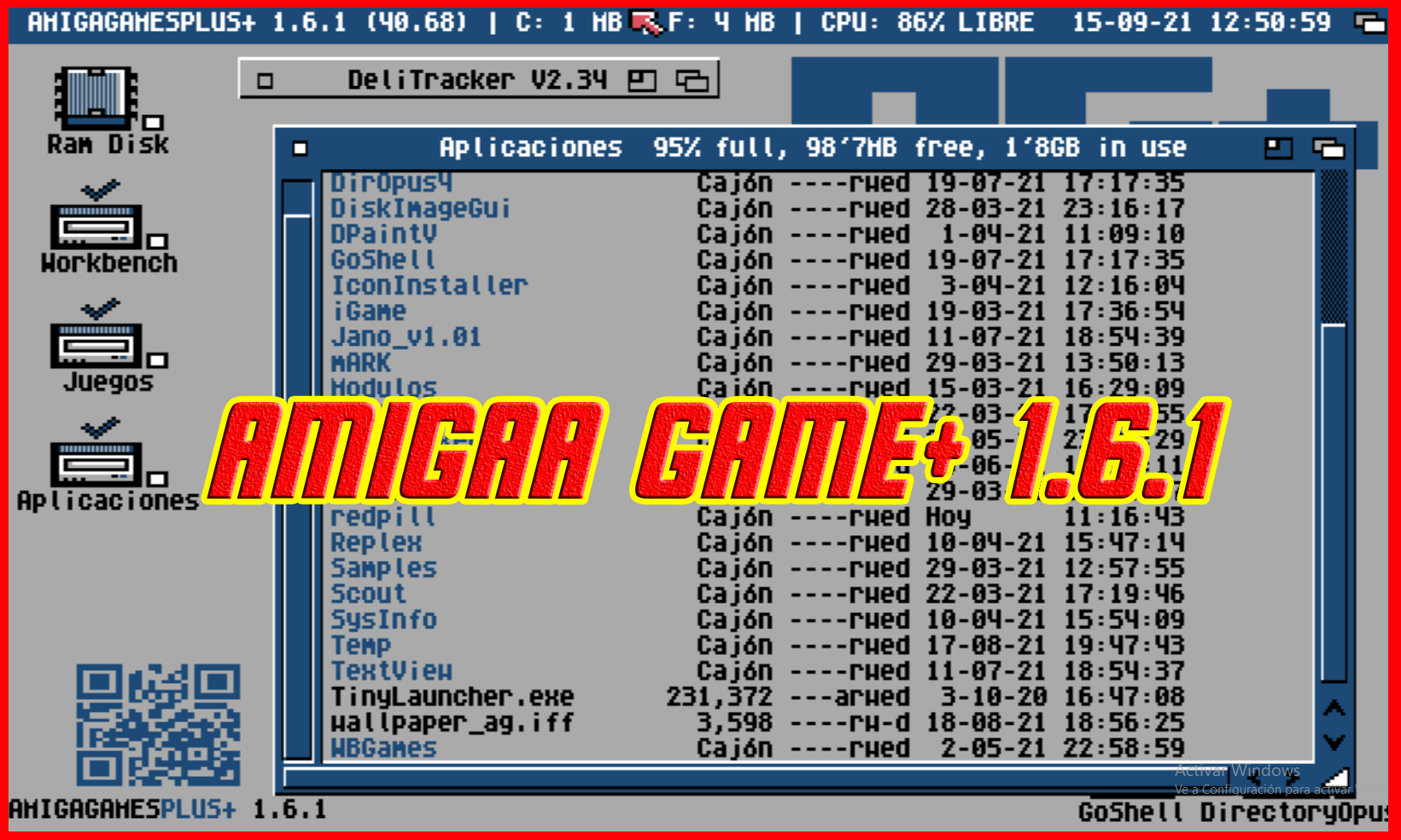 Amiga games + 1.6.1