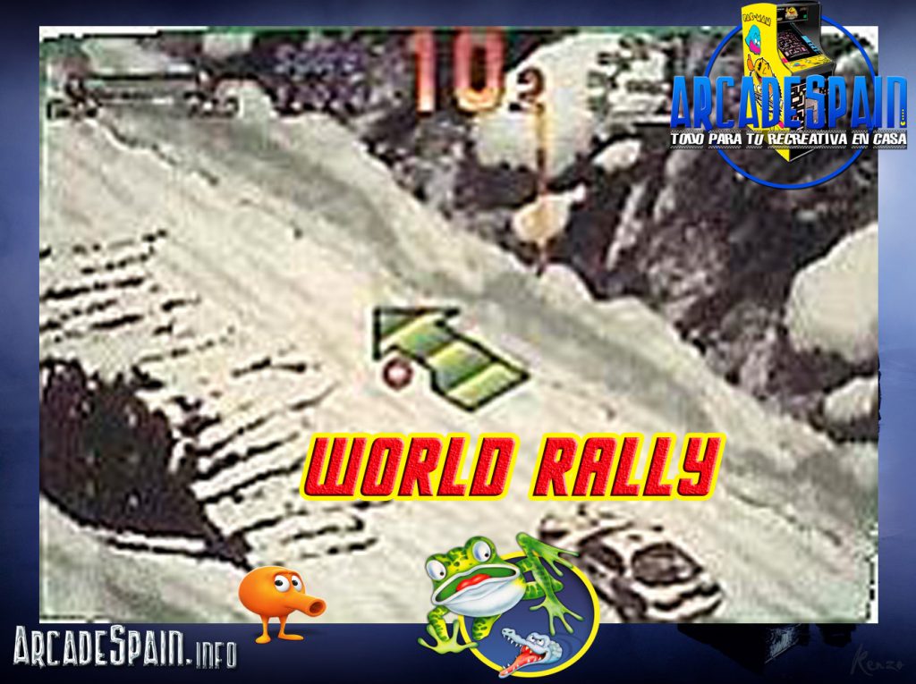 World Rally para recreativas arcade en formato PORTABLE