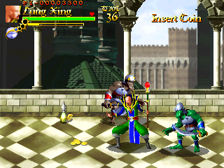 The crystal of kings juego arcade de recreativas en formato PORTABLE