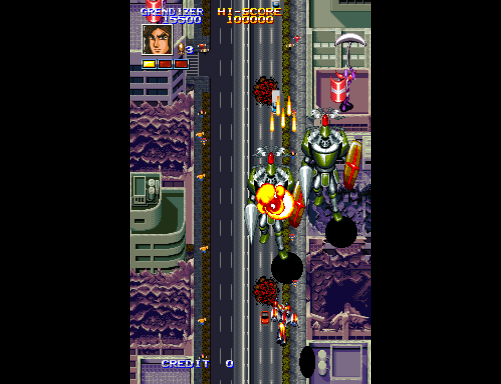 Mazinger Z juego arcade de recreativas en formato PORTABLE
